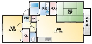 グリーンベルの物件間取画像